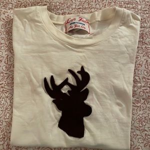 Moose emblem Vintage wash T-Shirt